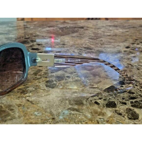 Tommy Hilfiger ANDREA Womens Sunglasses Brown Frames Gold Temples - Picture 7 of 7